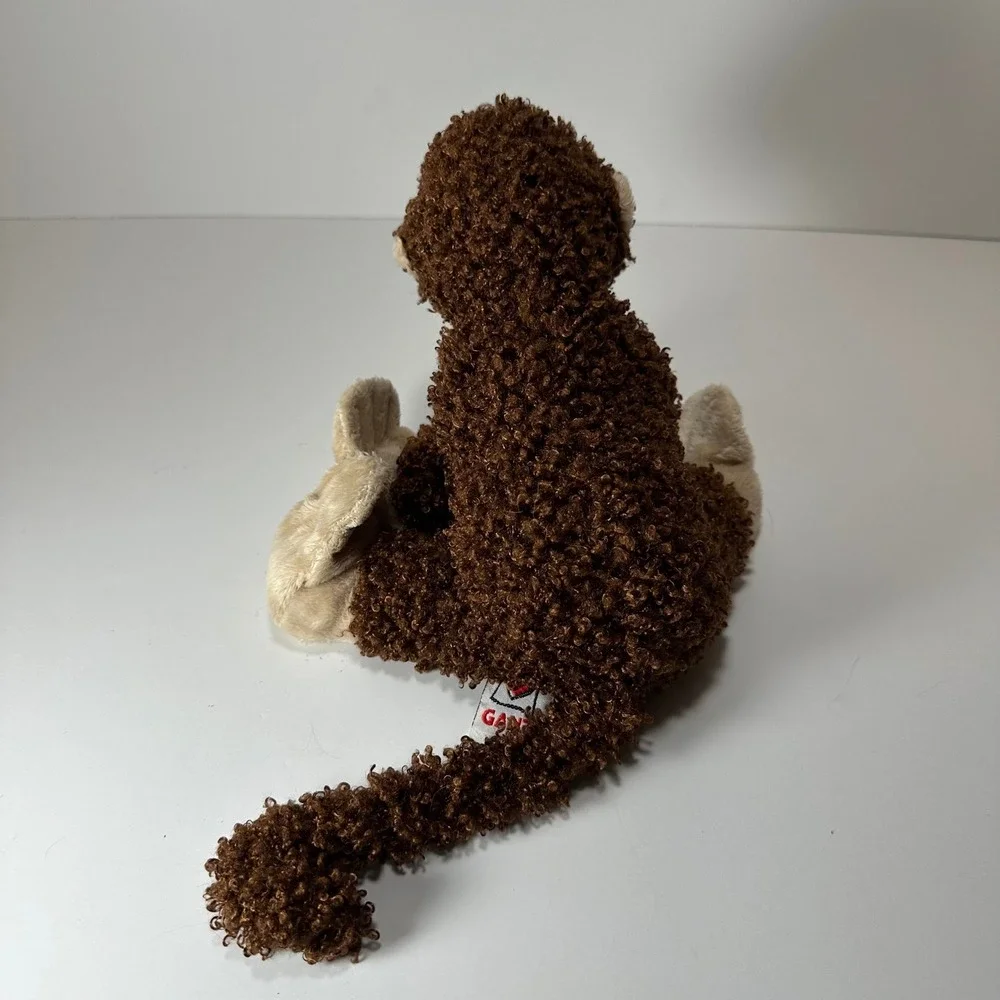 Ganz Webkinz Cheeky Monkey Plush Brown Tan Stuffed Animal HM080 Retired No Code
